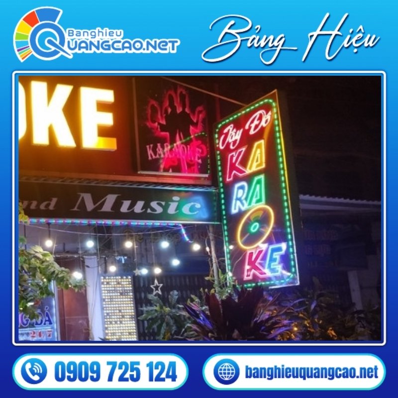 Biển Vẫy Karaoke