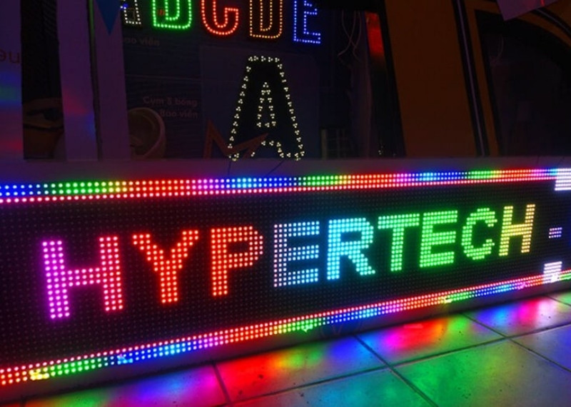 Hộp đèn LED chạy chữ Hypertech