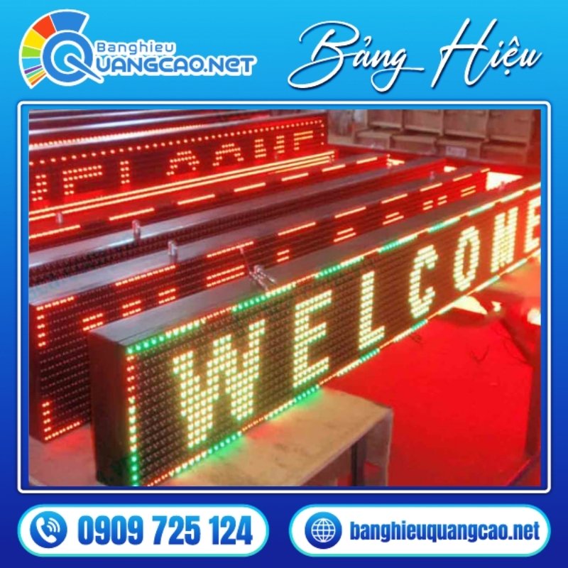 Hộp đèn LED chạy chữ