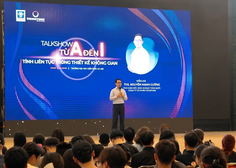 Backdrop talkshow màn hình LED