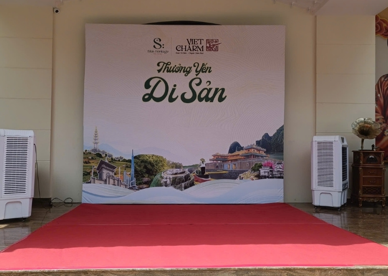 Backdrop sự kiện Thưởng Yến Di Sản