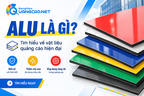 Alu Là Gì? Cấu Tạo, Báo Giá Và Hướng Dẫn Chọn Alu Làm Bảng Hiệu